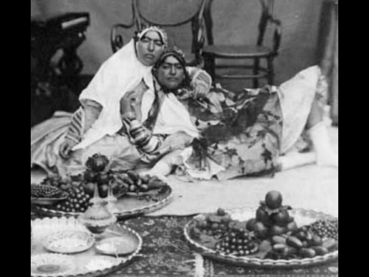 شب یلدا در حرمسرای شاه قاجار | عکسی از همسر موقت ناصرالدین شاه